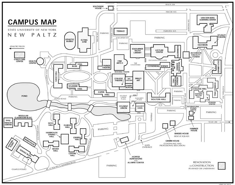Suny Canton Campus Map